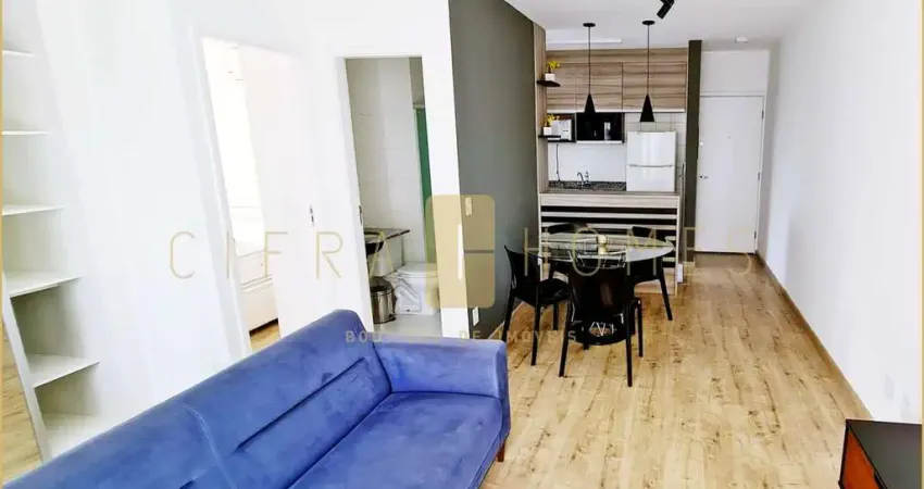 Apartamento mobiliado com suíte, terraço e 1 vaga próximo ao metrô eucaliptos