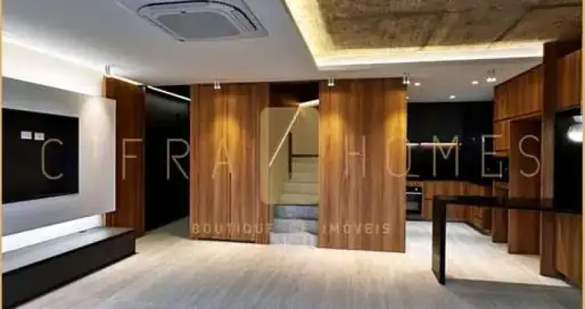 Apartamento duplex de 135m² com duas suítes, vista panorâmica e lazer completo na vila madalena