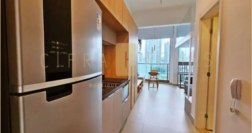 Studio com 1 dormitório, 29 m² - venda por r$ 490.000,00 ou aluguel por r$ 3.850,00 - brooklin - são paulo/sp