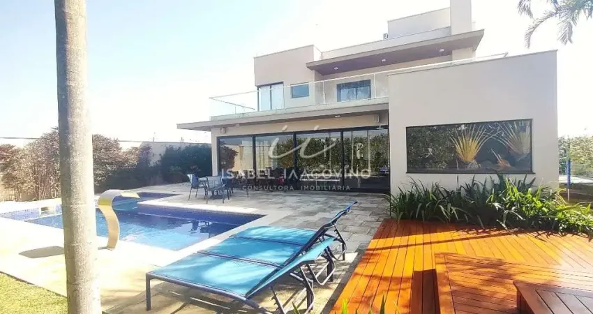 Magnifica casa à venda, 589m2, mobiliada, Condominio Campo de Toscana, Vinhedo, SP