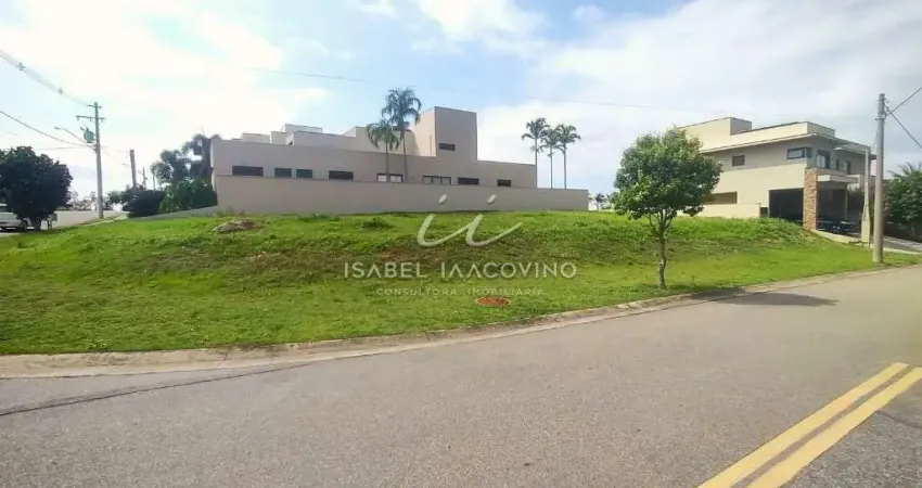 Terreno de esquina, 862m², à venda, condomínio campo de toscana, vinhedo, sp