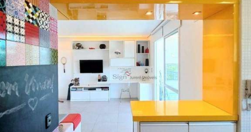 Apartamento com 1 dormitório à venda, 54 m² por R$ 1.015.000,00 - Jurerê - Florianópolis/SC