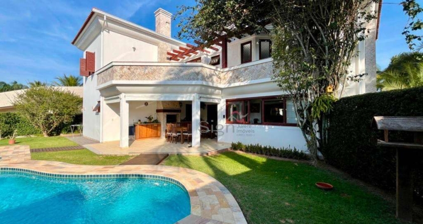 Casa com 6 quartos, sendo 6 suítes em Jurerê, Florianópolis - SC