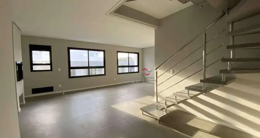 Apartamento duplex com 2 suítes à venda, 92 m² por r$ 864.221 - cachoeira do bom jesus - florianópolis/sc