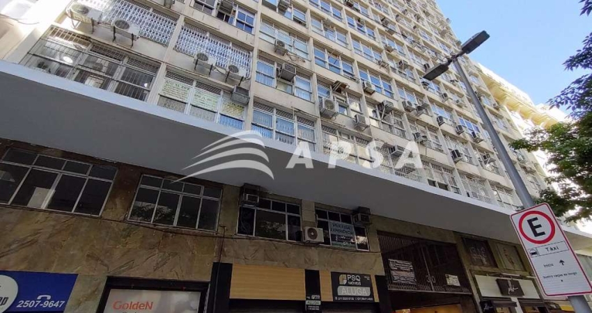 ÓTIMA SALA COMERCIAL, EXCELENTE LOCALIZAÇÃO, 33M2, COMPOSTA DE SALETA, SALA, BANHEIRO SOCIAL, PISO F