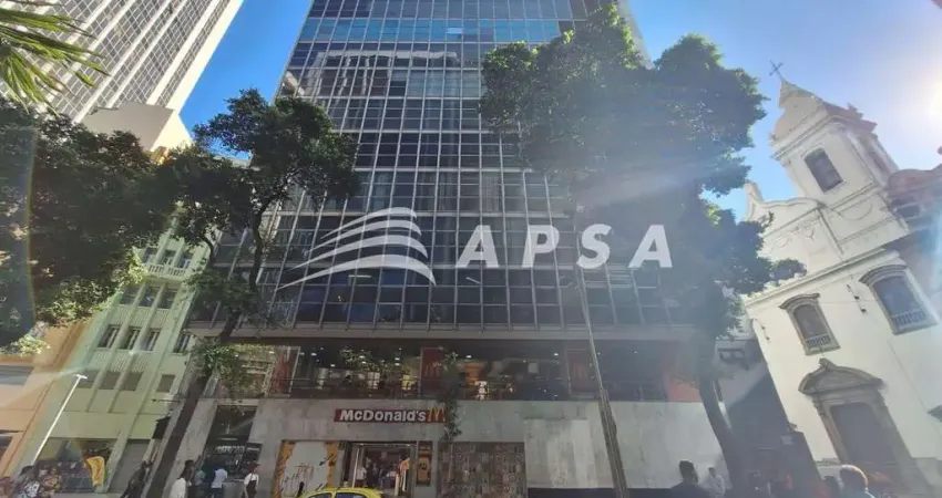 EXCELENTE ANDAR COMERCIAL NA PRINCIPAL AVENIDA DO CENTRO DO RIO, PODENDO RECEBER QUALQUER RAMO DE AT