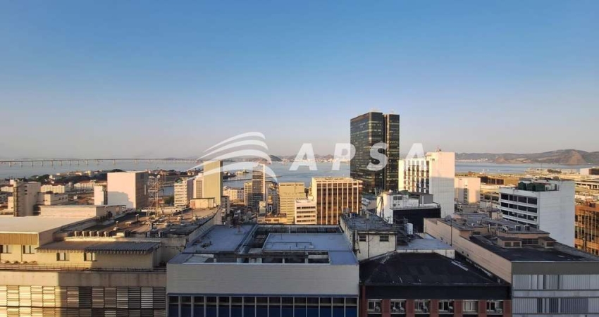 ANDAR COMERCIAL NO CENTRO DO RIO DE JANEIRO, ESTE IMÓVEL SE DESTACA PELA VISTA PRIVILEGIADA E PELA A