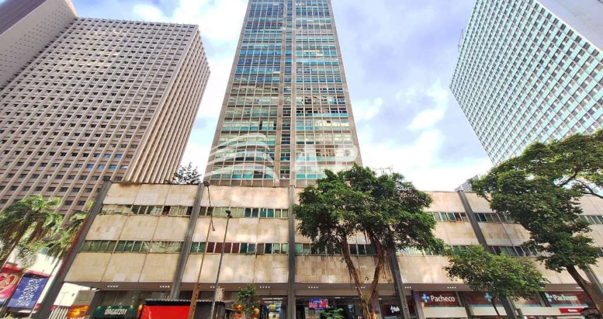 LOCAÇÃO COM 1 MÊS DE ALUGUEL GRÁTIS!* SALA NA AV. RIO BRANCO - EDIFÍCIO CENTRAL, UMA EXCELENTE OPÇÃO
