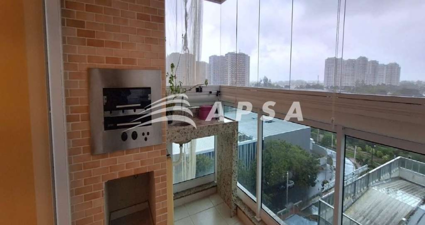 LINDO APARTAMENTO 3 QUARTOS, PARA ALUGAR, NA RUA CÉSAR LATTES - BARRA DA TIJUCA. COM 116M², ACABAMEN