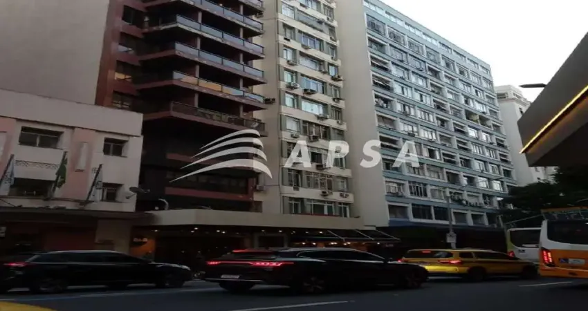 EXCELENTE CONJUGADO DE 33M² NA AV. NOSSA SENHORA DE COPACABANA, NO CORAÇÃO DA ZONA SUL CARIOCA. TOTA