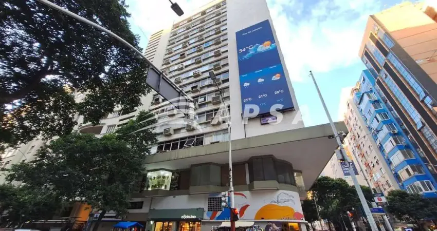 ALUGUEL - SALA COMERCIAL PRONTA PARA USO EM COPACABANA – EDIFÍCIO DAS VITRINES SALA COMERCIAL DISPON