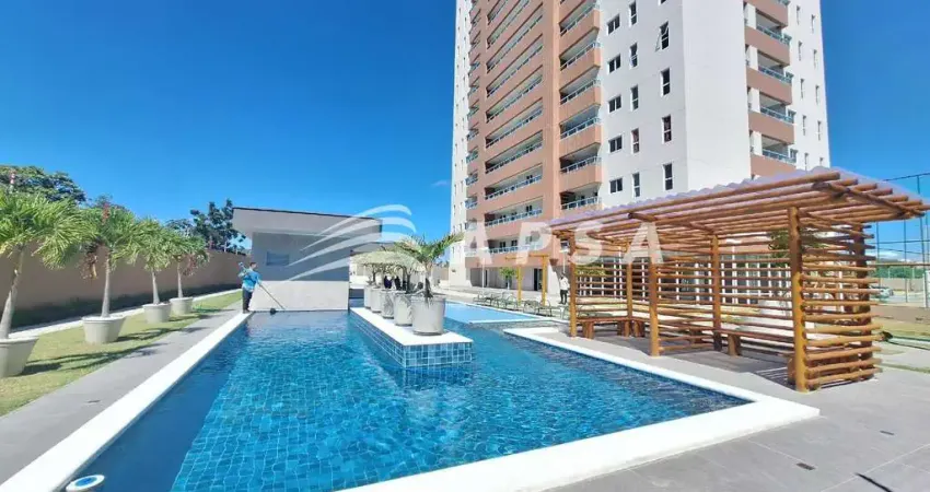APARTAMENTO NO CENTRO DO EUSÉBIO COM 03 QUARTOS (SENDO 02 SUÍTES (01 PLENA COM ARMÁRIOS)), SALA DE E