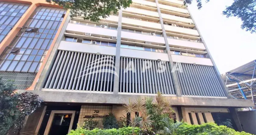 SALA COMERCIAL COM 30M² NO BAIRRO ESTÁCIO, EM PRÉDIO COM ESTRUTURA PROFISSIONAL, VAGA DE GARAGEM E L