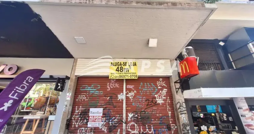 OTIMA LOJA DE 48 M², SENDO LOJA COM BANHEIRO, LAVABO E PEQUENO JIRAU/ ESTOQUE. ALUGANDO SEU IMÓVEL C
