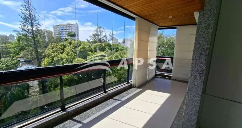 Cobertura no leblon, próximo ao jardim  pernambuco, ,140 m², 2 quartos confortáveis, sendo 01 suíte