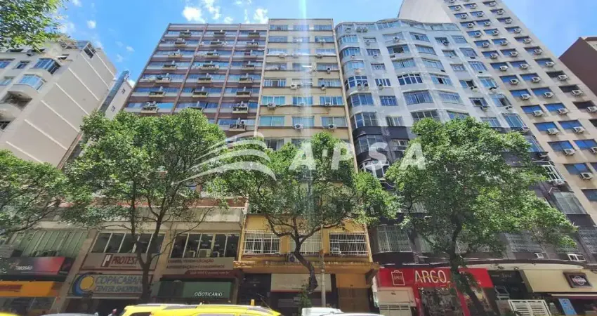 Apartamento amplo em copacabana com 105m², 3 quartos. apartamento espaçoso, bem distribuído e locali