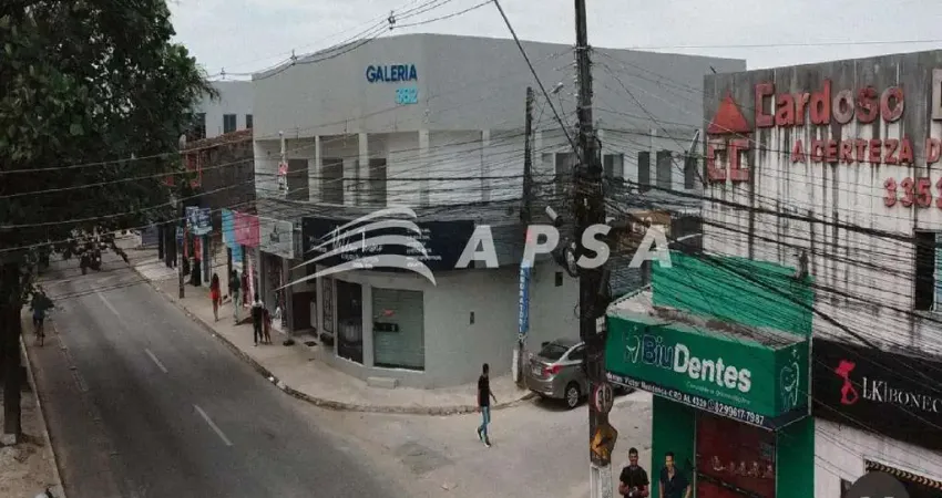Excelente sala comercial para aluguel no benedito bentes, localizada em ponto estratégico, com grand