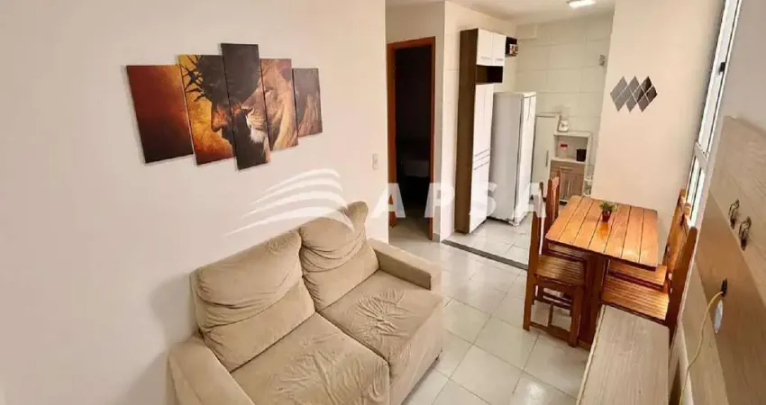 Ótima opção para quem busca praticidade e conforto. apartamento mobiliado, composto por 2 quartos, s