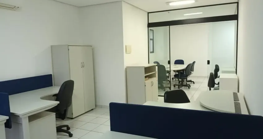 Locação de sala comercial 48 m² - mobiliada - madison tower - aquárius