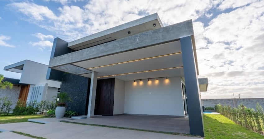 Casa Recém Construída - Aguas do Atlantico - Condominio Fechado próximo ao mar