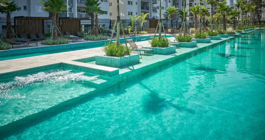 Lindo apartamento de 66m² com 2 dormitórios e uma suíte em parque residencial