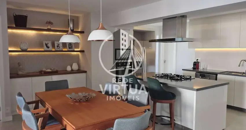 Locação - alto padrão -mobiliado - apto 3 dorms.1suíte 1 vaga - moema