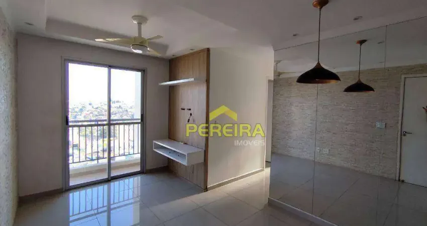 Apartamento com 2 dormitórios para alugar, 47 m² por R$ 2.400/mês - Vila Mimosa - Campinas/SP