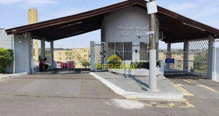 Apartamento com 2 dormitórios à venda, 62 m² por r$ 160.000 - parque residencial vila união - campinas/sp