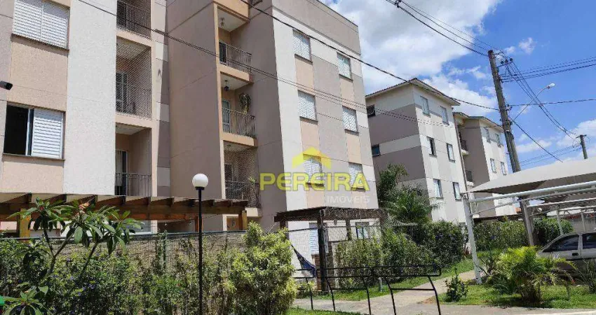 Apartamento com 2 dormitórios à venda, 52 m² por r$ 250.000 - jardim ipaussurama - campinas/sp