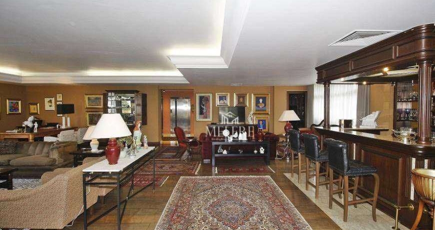 Apartamento com 3 dormitórios à venda, 425 m² por R$ 3.730.000,00 - Cabral - Curitiba/PR