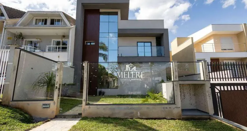 Sobrado com 3 dormitórios à venda, 240 m² por r$ 1.350.000,00 - santo inácio - curitiba/pr