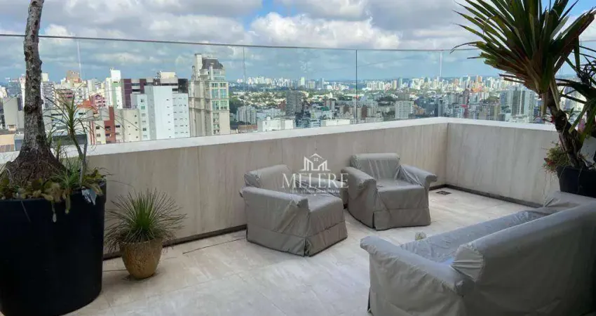 Apartamento com 2 dormitórios à venda, 168 m² por r$ 2.600.000,00 - batel - curitiba/pr