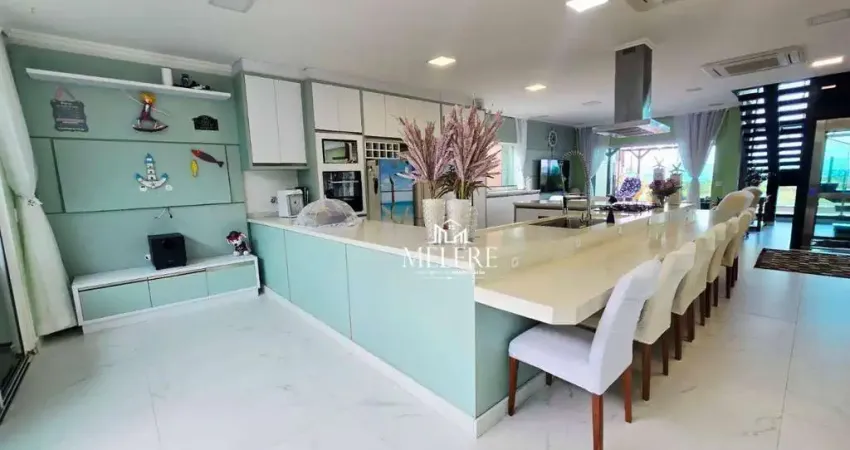 Casa com 4 dormitórios à venda, 594 m² por r$ 8.000.000,00 - itapoa - pontal do paraná/pr