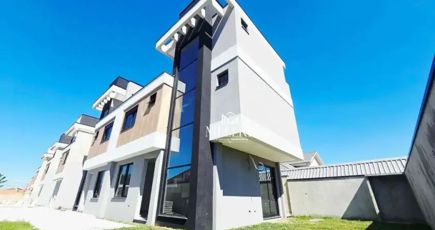Sobrado com 3 dormitórios à venda, 152 m² por r$ 990.000,00 - portão - curitiba/pr