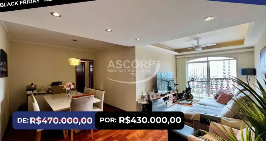 Apartamento à venda no condomínio edifício strauss, paulista, piracicaba.