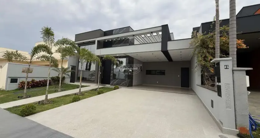 Casa à venda no condomínio residencial dona lucilla, indaiatuba.