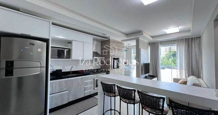 Apartamento com 1 suíte + 1 dormitório na Praia Brava