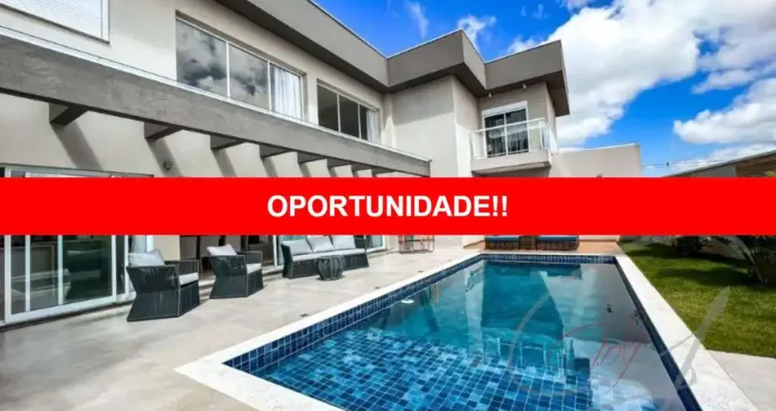 CASA DE LUXO EM CONDOMÍNIO EM VARGEM GRANDE PAULITA4 quartos, 4 suítes, 3 salas, 5 banheiros, 4 vagas de garagem e 350m² em Vargem Grande Paulista-SP.