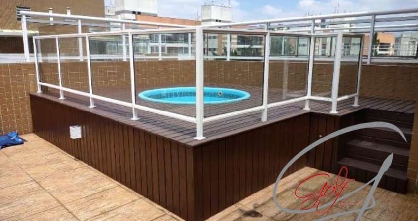 COBERTURA DUPLEX, VILA SÃO FRANCISCO, 03 SUÍTES, 03 VAGAS, ÁREA DE LAZER COMPLETA
