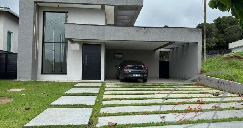 Imperdível: Casa em Condomínio de Luxo na Chácara Remanso, Vargem Grande Paulista-SP, 3 quartos, 3 suítes, 3 salas, 5 banheiros, 4 vagas, 256,49 m²!