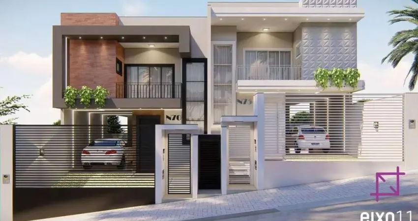 Sobrado geminado 1 suíte master + 2 quartos, três rios do norte