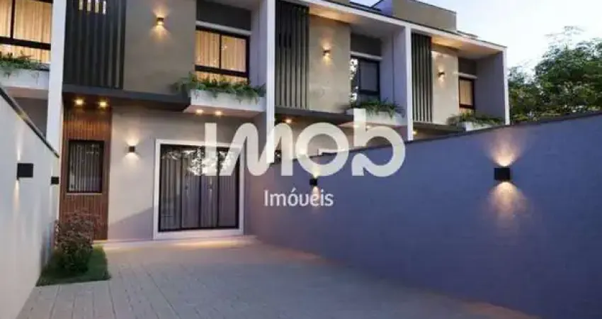 Sobrado geminado com duas suites, bairro bananal do sul guaramirim