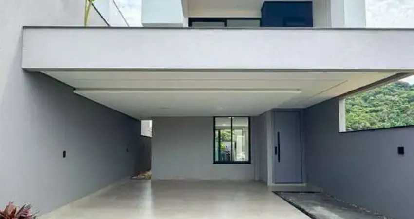 Casa geminada com 1 suíte + 2 quartos, três rios do norte - jaraguá do sul