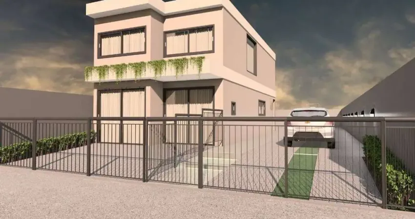 Terreno com casa em construção, barra do rio cerro - jaraguá do sul