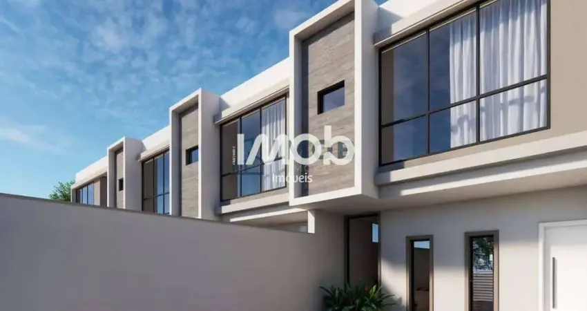 Casa geminada com 1 suíte + 2 quartos, três rios do sul - jaraguá do sul