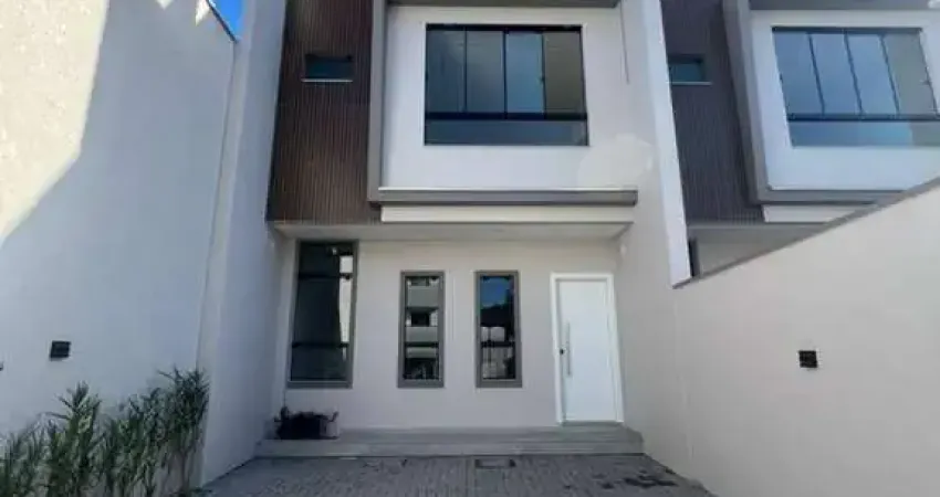 Casa geminada com 1 suíte + 2 quartos, barra do rio cerro - jaraguá do sul