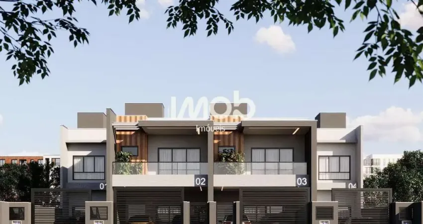 Casa geminada com 1 suíte + 2 quartos, amizade - jaraguá do sul