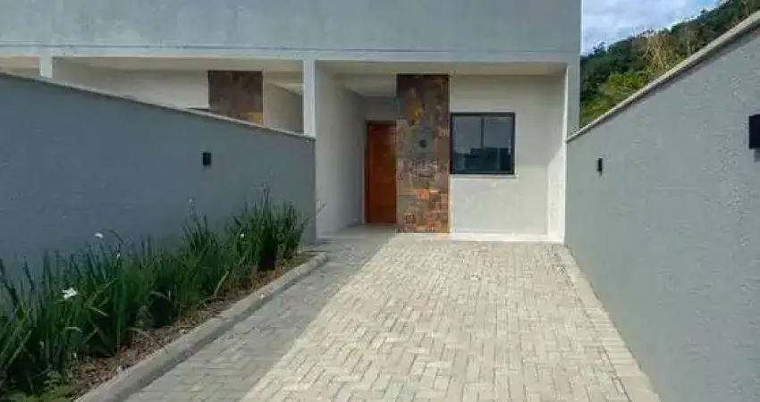 Casa geminada com 1 suíte + 1 quarto, três rios do sul - jaraguá do sul