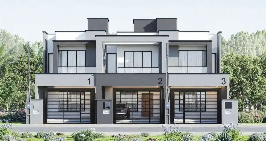 Geminado com 1 suíte + 2 quartos, chico de paulo - jaraguá do sul