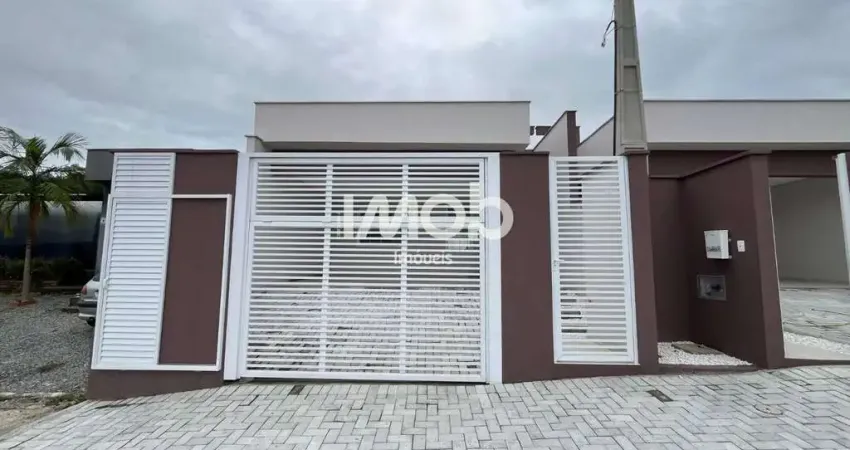 Geminado com 1 suíte + 1 quarto, estrada nova em jaraguá do sul